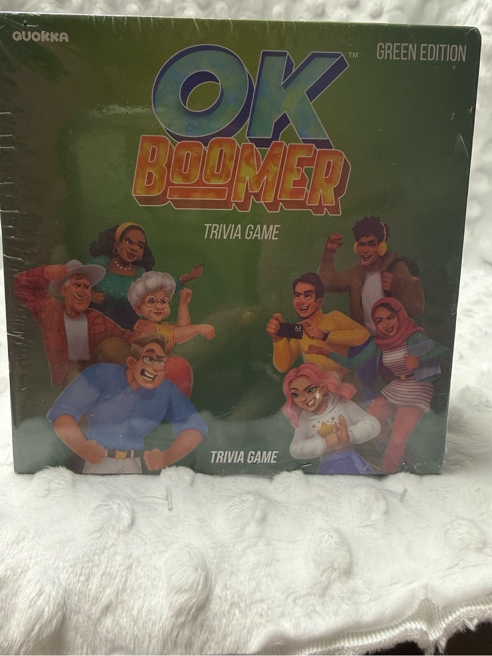 OK Boomer Green Edition Trivia Game -